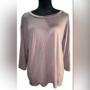 Sew in Love Brown Long Sleeve Size Medium Top